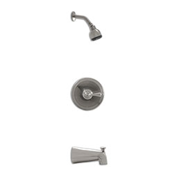 1 Handle 1 Spray Tub and Shower Faucet with Pressure Balance Valve