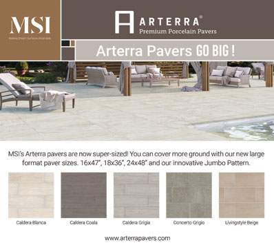 Arterra Pavers Go Big