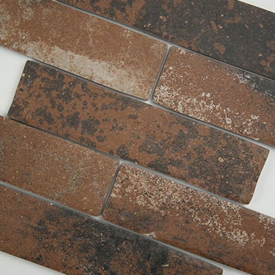 Brickstone Red 2x10 Brick Tile swatch Video