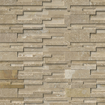 Durango Cream 3D Wave Wall Tile