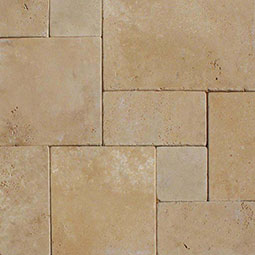 Durango Cream Travertine Pavers