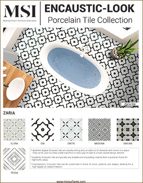 Encaustic Porcelain Tiles