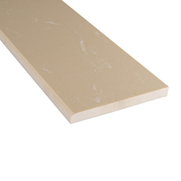 Engineered Beige 6x37x0.62 Polished Single Beveled - Marble Threshold