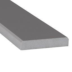 Engineered Gray 4x36x0.75 Polished Double Beveled Thresholds