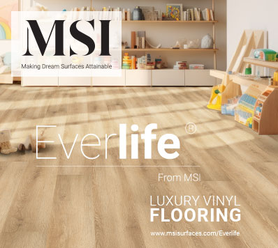 Laurel Luxury Vinyl Flooring in Living room