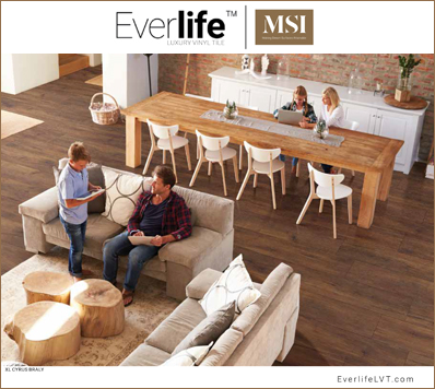 LVT Catalog Luxury Vinyl Flooring in living room