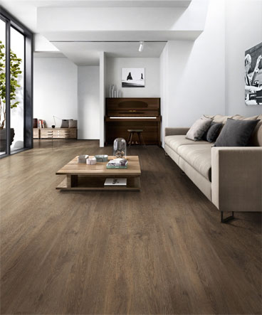 Luxury Vinyl Flooring in living room 2