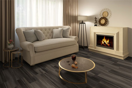 Luxury Vinyl Flooring in living room 3