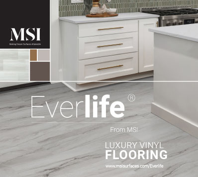 Trecento Luxury Vinyl Flooring in Kitchen