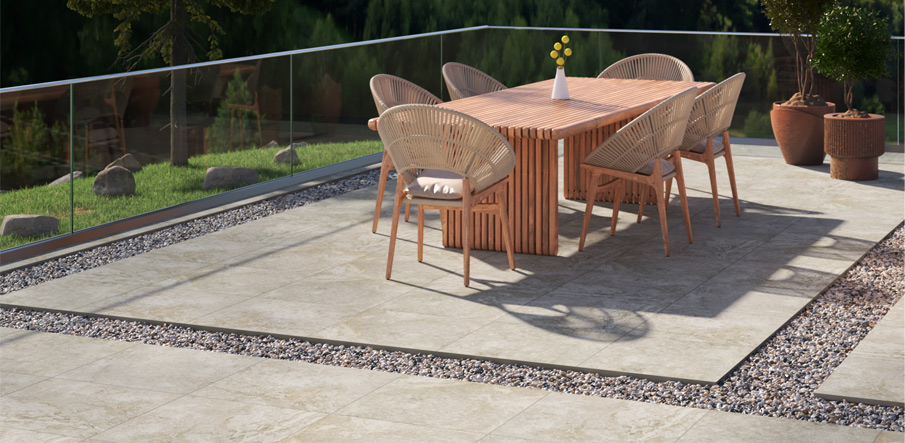 Arterra<sup>®</sup> Porcelain Pavers outdoor patio