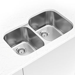 Double Bowl 40/60 - 3120s stainless steel undermount kitchen sink