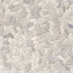 Sliced Truffle Pebbles Mosaic Tile Thumb