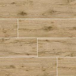 Taupe Celeste Ceramic Porcelain Wood Look Tile Thumb