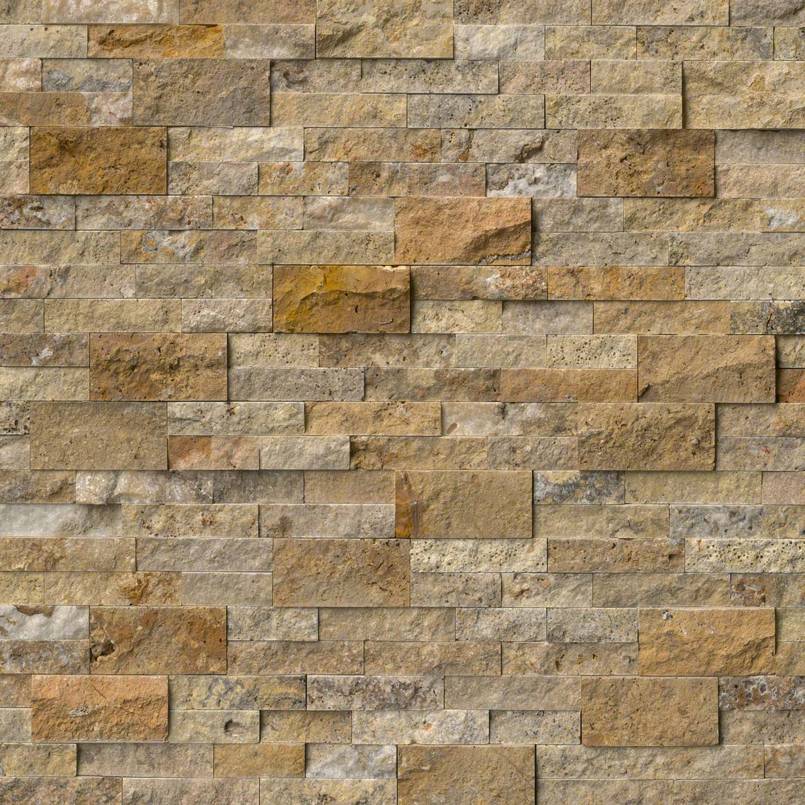 Tuscany Scabas Stacked Stone Panels Sample