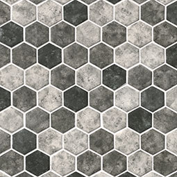 Urban Tapestry Hexagon Mosaic Tile thumbnail