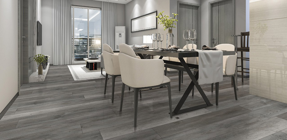 Luxury Vinyl Flooring in dining room