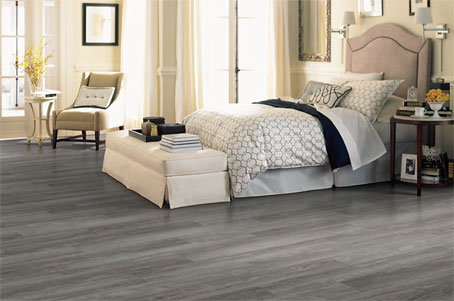 Luxury Vinyl Flooring in bedroom