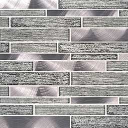 Volcanic Luxe Interlocking 8MM Decorative Mosaic Tile